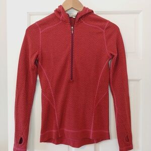 Smartwool Wool Half Zip Pullover Hoodie Base Layer